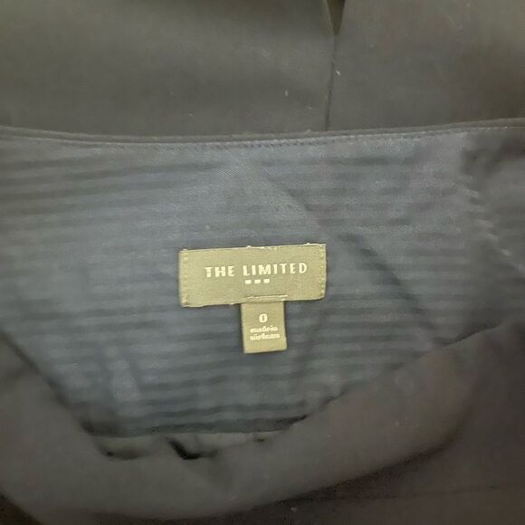 Navy Blue The Limited Pencil Skirt Size 0 - Picture 4 of 6